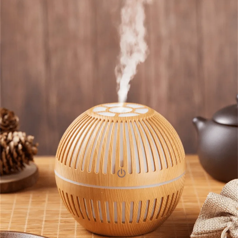 Humidifier Ultrasonic Συσκευή για Αρωματοθεραπεία 086 -150ml Wood Grain + Δώρο άρωμα 12ml (2) Humidifier Ultrasonic Συσκευή για Αρωματοθεραπεία 086 -150ml Light Wood Grain + Δώρο άρωμα 12ml