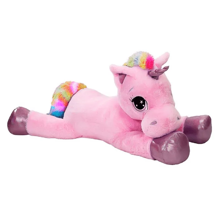 VIP Baby Dolls Stuffed Unicorn Furry Pillow, Λούτρινος Γούνινος Μονόκερος Μαξιλάρι Ροζ 90cm VIP Baby Dolls Stuffed Unicorn Furry Pillow, Λούτρινος Γούνινος Μονόκερος Μαξιλάρι Ροζ 90cm