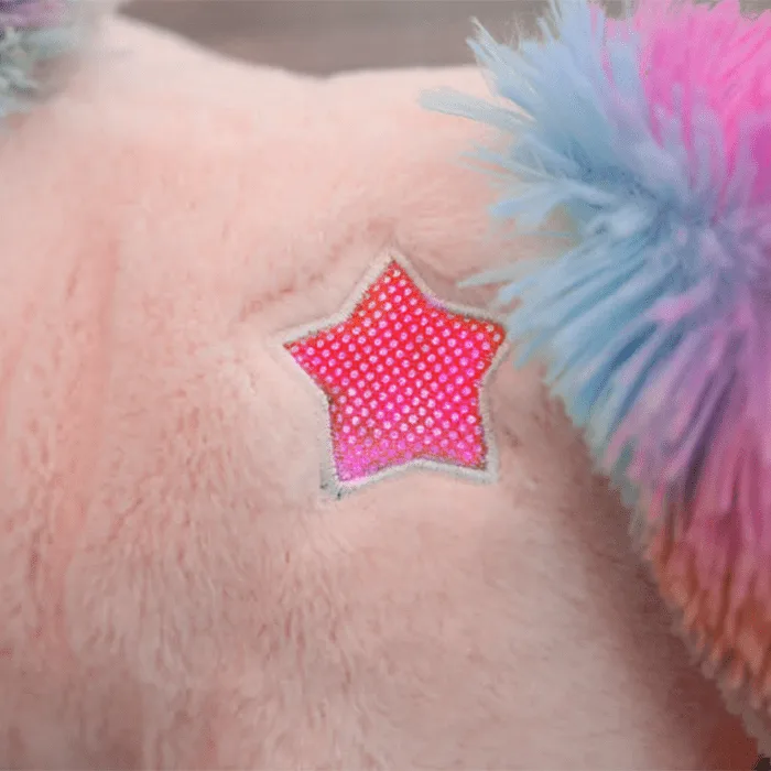 VIP Baby Dolls Stuffed Unicorn Furry Pillow, Λούτρινος Γούνινος Μονόκερος Μαξιλάρι Ροζ 90cm VIP Baby Dolls Stuffed Unicorn Furry Pillow, Λούτρινος Γούνινος Μονόκερος Μαξιλάρι Ροζ 90cm