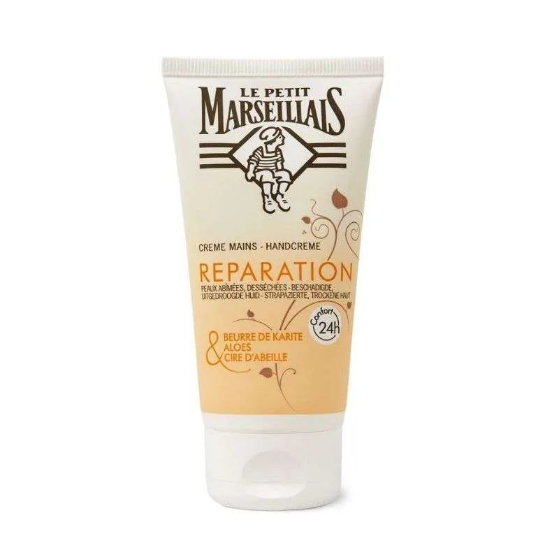Le Petit Marseillais Reparation Hand Cream Κρέμα Επανόρθωσης Χεριών Για πολύ Ξηρό δέρμα 75ml