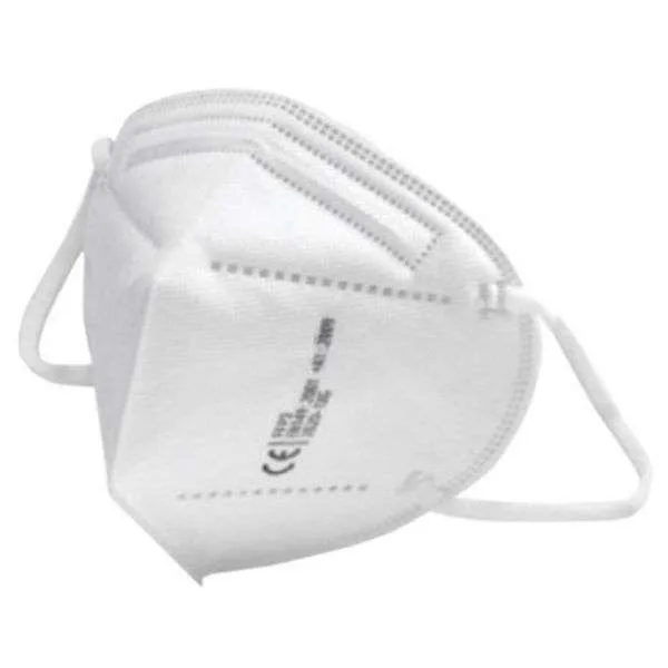TRN MedTex Μάσκα Προστασίας FFP2 Λευκή 5τμχ