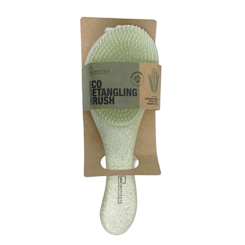 IDC Institute Eco Detangling Hair Brush Εύκολο ξεμπέρδεμα 100% Ανακυκλώσιμη Βούρτσα Green IDC Institute Eco Detangling Hair Brush Εύκολο ξεμπέρδεμα 100% Ανακυκλώσιμη Βούρτσα Green