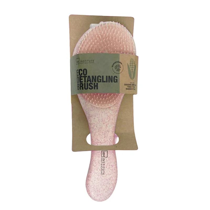 IDC Institute Eco Detangling Hair Brush Εύκολο ξεμπέρδεμα 100% Ανακυκλώσιμη Βούρτσα Pink IDC Institute Eco Detangling Hair Brush Εύκολο ξεμπέρδεμα 100% Ανακυκλώσιμη Βούρτσα Pink