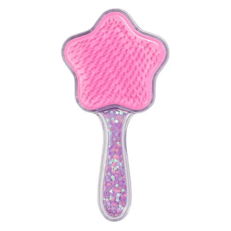 Martinelia Unicorn Star Hair Brush Βούρτσα Μαλλιών Μονόκερος Αστέρι Μωβ 16 x 8cm