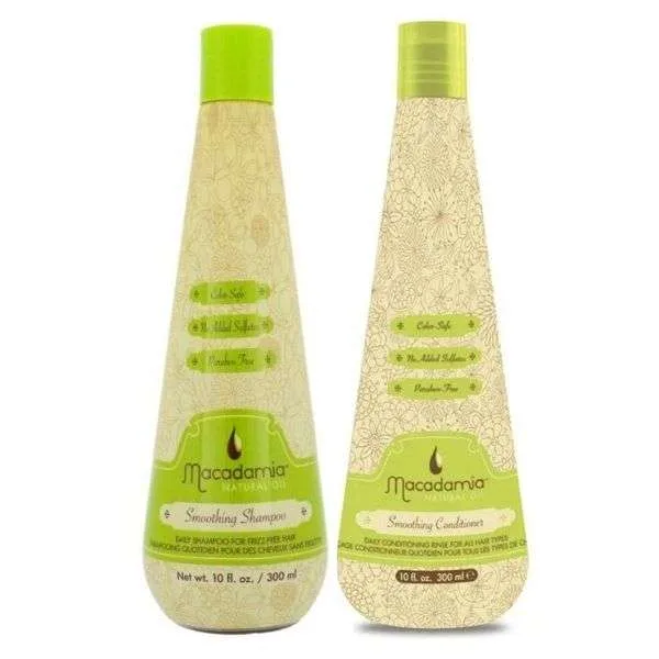 Macadamia Smoothing Bundle Shampoo 300ml & Conditioner 300ml Για Απαλά και Frizz Free Μαλλιά