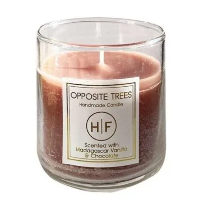HF Χειροποίητο Αρωματικό Κερί Opposite Trees με Σοκολάτα και Βανίλια Μαδαγασκάρης 250gr
