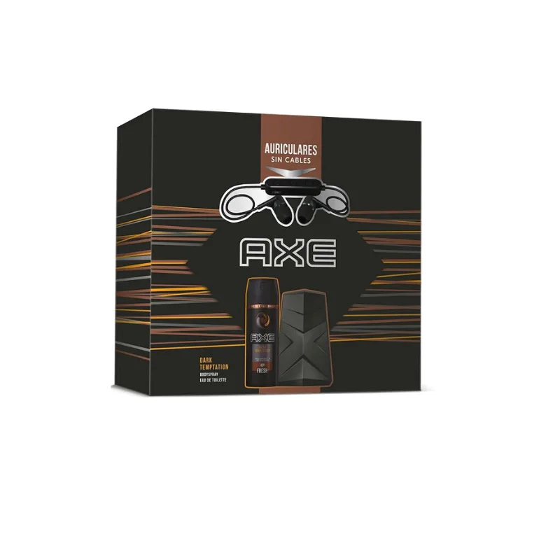 Axe Dark Temptation Σετ Δώρου για Άντρες - EDT 50ml, Body Spray 150ml & Headphones (1)