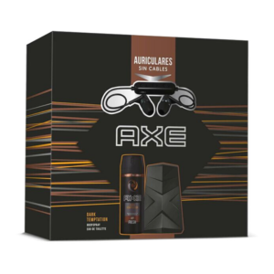 Axe Dark Temptation Σετ Δώρου για Άντρες - EDT 50ml, Body Spray 150ml & Headphones