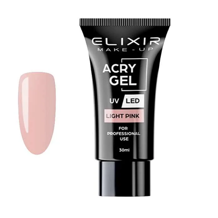 Elixir Acry Gel -780 Light Pink 30ml
