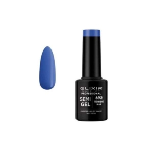 Elixir Professional Semi Gel Ημιμόνιμο Βερνίκι Νυχιών 692 Midnight Blue Mπλε Μωβ 5ml