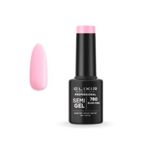 Elixir Professional Semi Gel Ημιμόνιμο Βερνίκι Νυχιών 780 Blush Pink Ροζ Κουφετί Φωτεινό 5ml