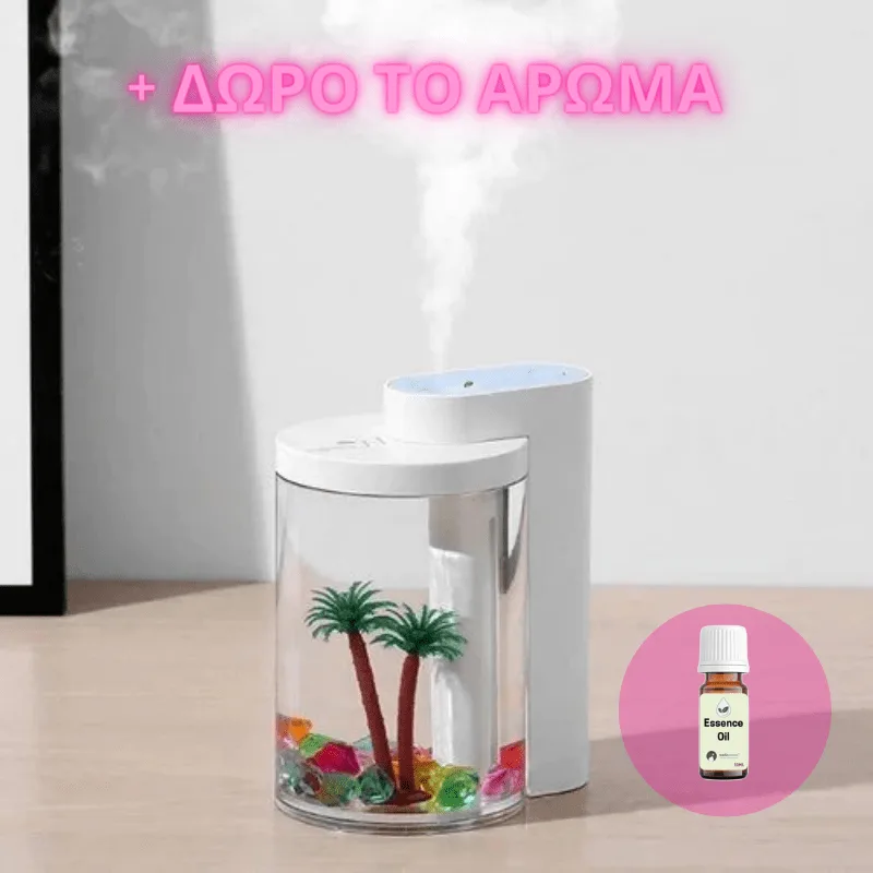 Humidifier Love For Water Συσκευή για Αρωματοθεραπεία 260ml 7Led Color + Δώρο άρωμα 12ml Humidifier Love For Water Συσκευή για Αρωματοθεραπεία 260ml 7Led Color + Δώρο άρωμα 12ml