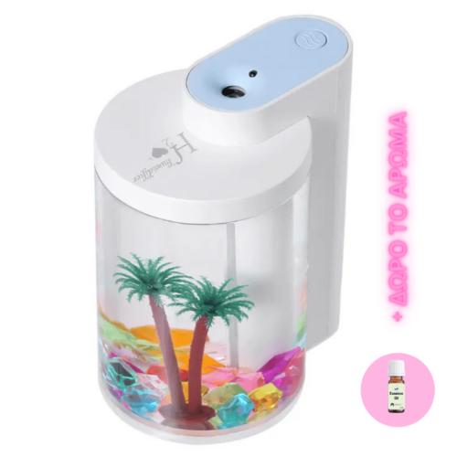 Humidifier Love For Water Συσκευή για Αρωματοθεραπεία 260ml 7Led Color + Δώρο άρωμα 12ml