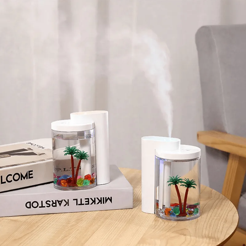 Humidifier Love For Water Συσκευή για Αρωματοθεραπεία 260ml 7Led Color + Δώρο άρωμα 12ml (2)