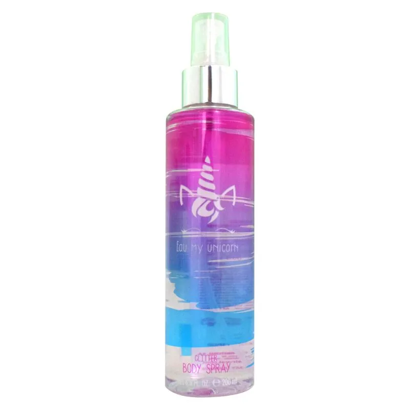 Air Val International Eau My Unicorn Glitter Body Spray 200ml