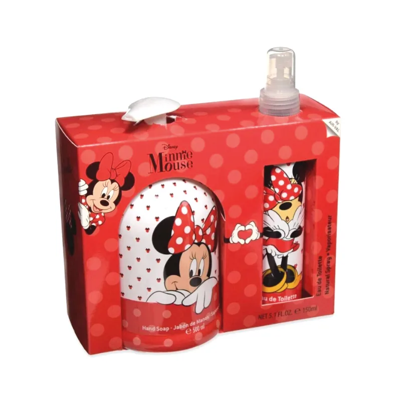 Air-Val Minnie Σετ Δώρου για Κορίτσια - Άρωμα EDT 150ml & Hand Soap 500ml Air-Val Minnie Σετ Δώρου για Κορίτσια - Άρωμα EDT 150ml & Hand Soap 500ml