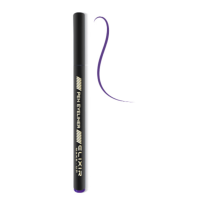 Elixir Eyeliner Pen 889C Violet Μωβ Βιολετί 1ml