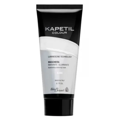 Helen Seward KAPETIL Μάσκα Μαλλιών Με Χρώμα Gloss Διαφανές για Έντονη Γυαλάδα 200ml