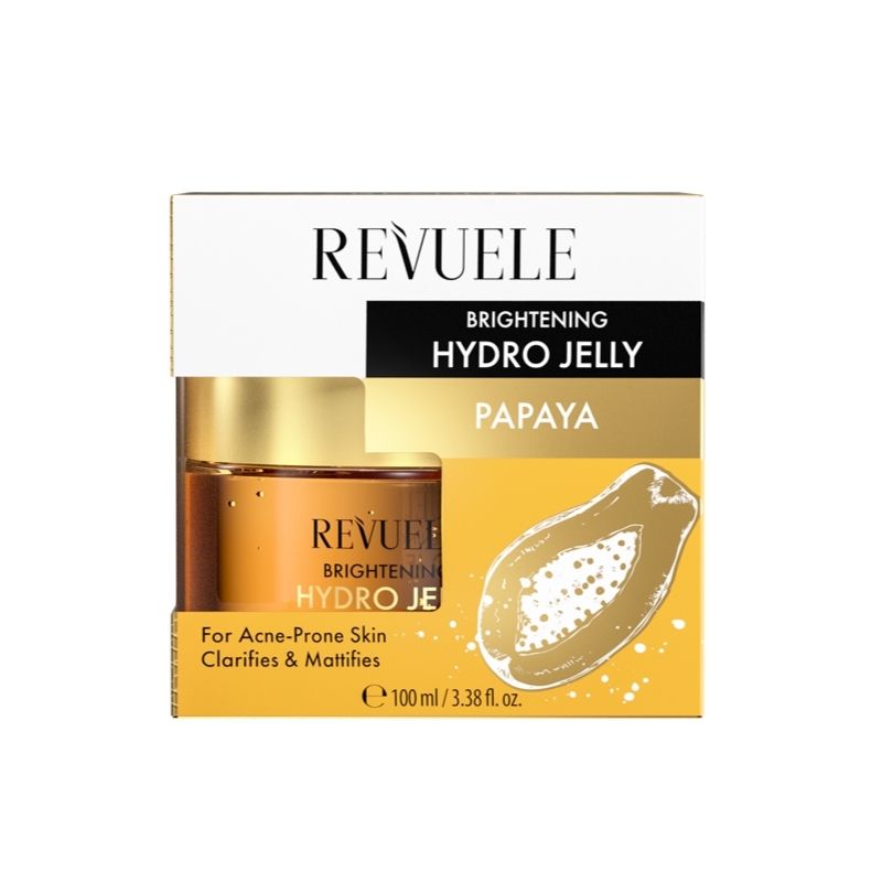 Revuele Hydro Face Jelly Papaya Ενυδατική Κρέμα - Τζελ Προσώπου για Δέρμα με Τάση Ακμής 100ml