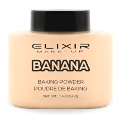 Elixir Banana Baking Powder - Πούδρα Σταθεροποίησης Make up 25g
