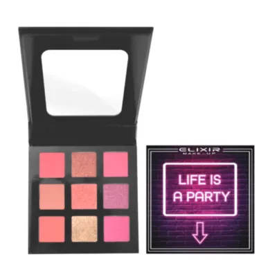 Elixir Life is a Party Eyeshadow Palette 850H Σκιές Ματιών 9 x 1,1gr