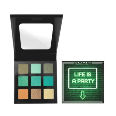 Elixir Life is a Party Eyeshadow Palette 850I Σκιές Ματιών 9 x 1,1gr