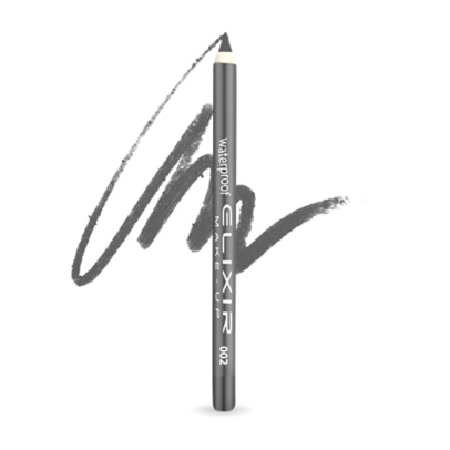 Elixir Waterproof Eye Pencil Μολύβι Ματιών Αδιάβροχο 1,4gr 002 Graphite Γραφίτης