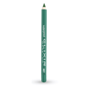 Elixir Waterproof Eye Pencil Μολύβι Ματιών Αδιάβροχο 1,4gr 007 Green Forest Πράσινο Λαδί