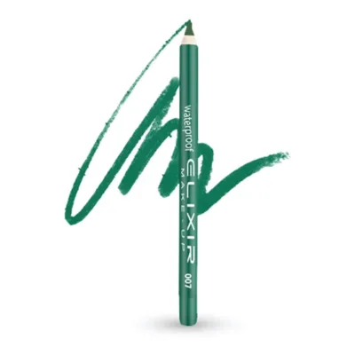 Elixir Waterproof Eye Pencil Μολύβι Ματιών Αδιάβροχο 1,4gr 007 Green Forest Πράσινο Λαδί