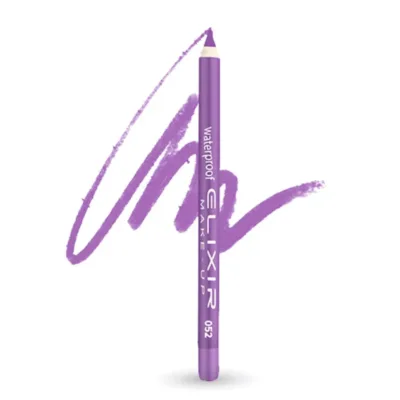 Elixir Waterproof Eye Pencil Μολύβι Ματιών Αδιάβροχο 1,4gr 052 Violet Night Λιλά