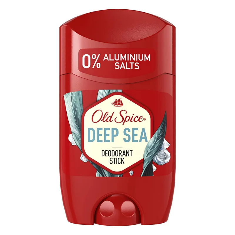 Old Spice Deo Stick Deep Sea 0% Aluminium Salts Αποσμητικό Stick χωρίς Αλουμίνιο 50ml