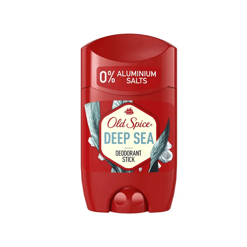 Old Spice Deo Stick Deep Sea 0% Aluminium Salts Αποσμητικό Stick χωρίς Αλουμίνιο 50ml Old Spice Deo Stick Deep Sea 0% Aluminium Salts Αποσμητικό Stick χωρίς Αλουμίνιο 50ml