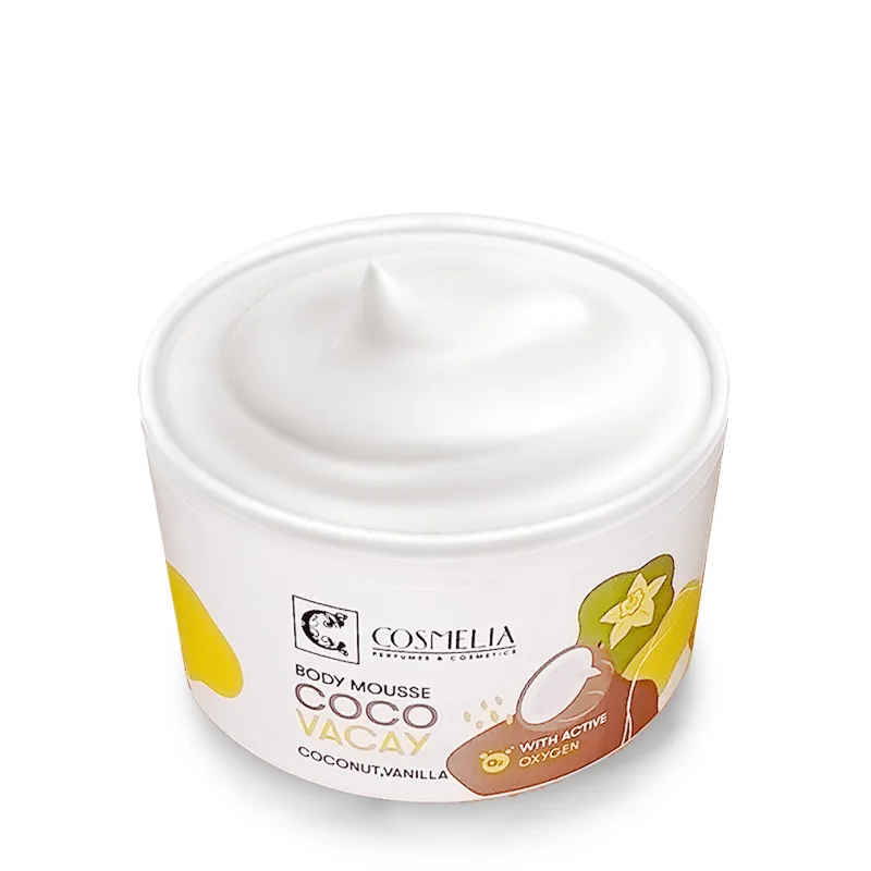 Cosmelia Body Mousse Ενεργού Οξυγόνου Coco Vacay με Καρύδα & Βανίλια 200ml Cosmelia Body Mousse Ενεργού Οξυγόνου Coco Vacay με Καρύδα & Βανίλια 200ml