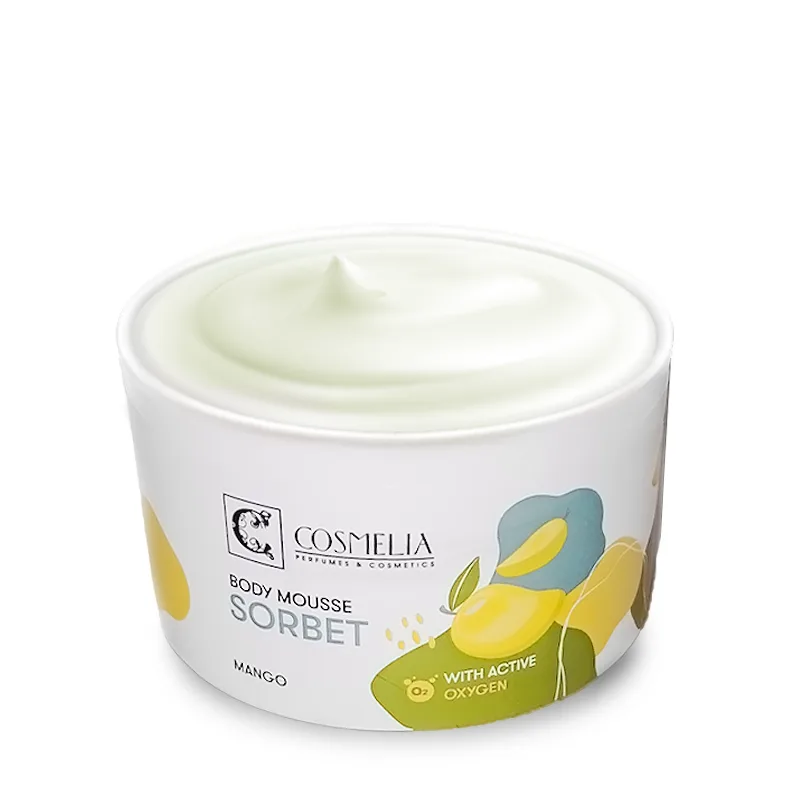 Cosmelia Body Mousse Ενεργού Οξυγόνου Sorbet με Μάνγκο 200ml Cosmelia Body Mousse Ενεργού Οξυγόνου Sorbet με Μάνγκο 200ml