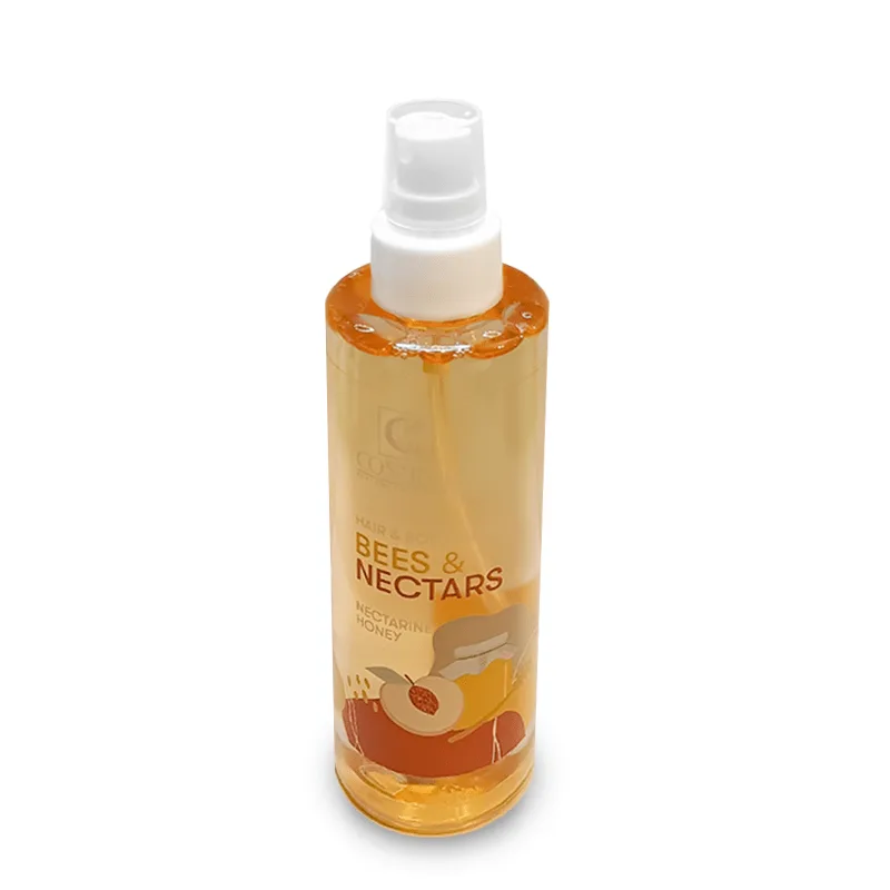 Cosmelia Hair & Body Mist Bees & Nectars Αρωματικό Σπρέι Σώματος & Μαλλιών με Νεκταρίνι & Μέλι 200ml Cosmelia Hair & Body Mist Bees & Nectars Αρωματικό Σπρέι Σώματος & Μαλλιών με Νεκταρίνι & Μέλι 200ml