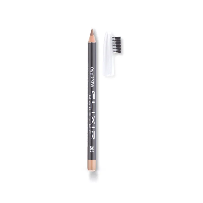 Elixir Eyebrow Pencil Μολύβι Φρυδιών με βουρτσάκι 1.2gr Νο 203 Russet Καφέ Ξανθό