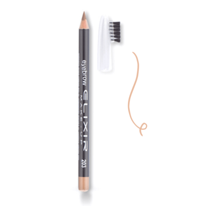 Elixir Eyebrow Pencil Μολύβι Φρυδιών με βουρτσάκι 1.2gr Νο 203 Russet Καφέ Ξανθό