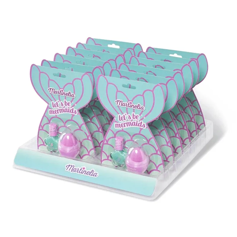 Martinelia Lets Be Mermaids Beauty Kit Βερνίκι Νυχιών Γαλάζιο 4ml & Color Lip Balm 6g (2) Martinelia Lets Be Mermaids Beauty Kit Βερνίκι Νυχιών Γαλάζιο 4ml & Color Lip Balm 6g