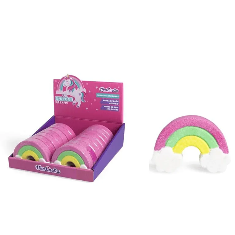 Martinelia Unicorn Dreams Rainbow Bath Fizzer - Διασκέδαση στο Μπάνιο 150gr (1) Martinelia Unicorn Dreams Rainbow Bath Fizzer - Διασκέδαση στο Μπάνιο 150gr