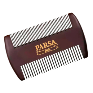 Parsa Men Χτένα για γένια Καφέ διπλής όψης