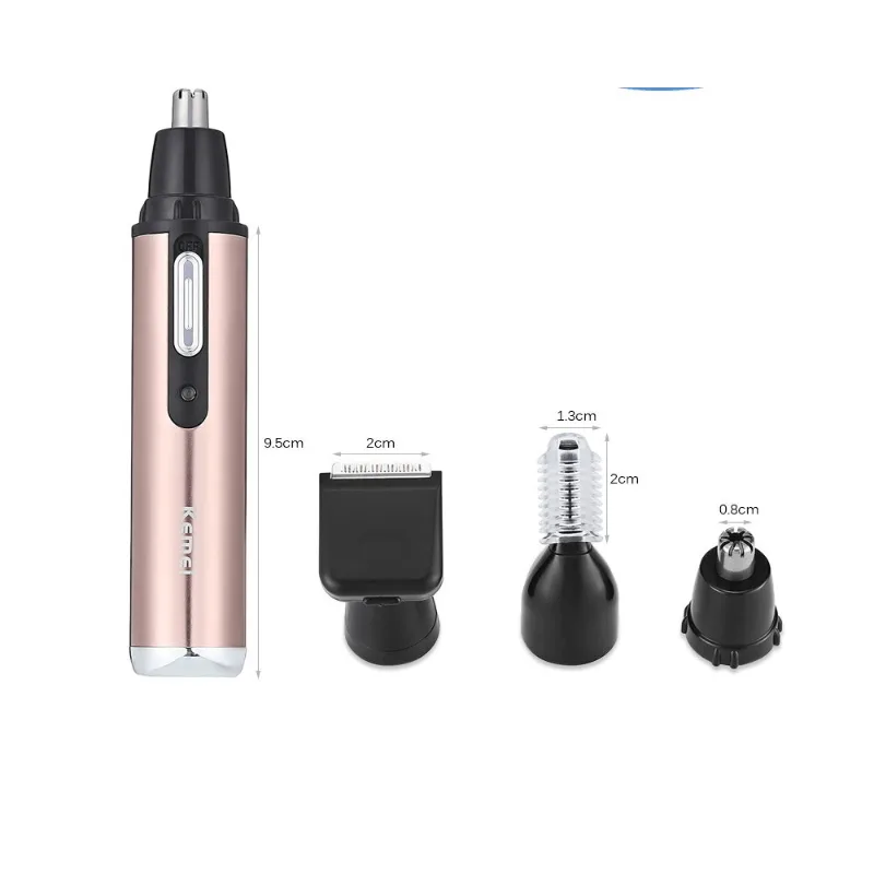 Kemei Επαναφορτιζόμενο Trimmer Αυτιών, Φρυδιών & Μύτης KM6661 (1) Kemei Επαναφορτιζόμενο Trimmer Αυτιών, Φρυδιών & Μύτης KM6661