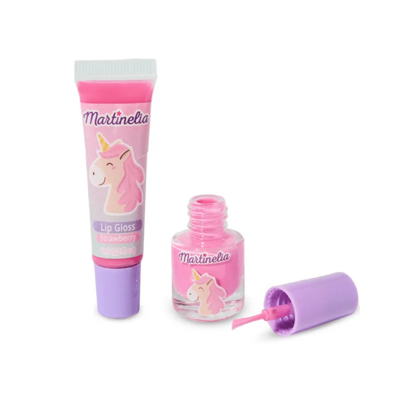Martinelia Little Unicorn Magic Duo Set - Βερνίκι 6ml & Lip Gloss 6ml (1) Martinelia Little Unicorn Magic Duo Set - Βερνίκι 6ml & Lip Gloss 6ml