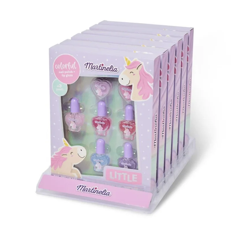 Martinelia Little Unicorn Nail & Lip Set - 5 Χ Βερνίκια 3.6ml & 2 X Lip Gloss 2,5g (3) Martinelia Little Unicorn Nail & Lip Set - 5 Χ Βερνίκια 3.6ml & 2 X Lip Gloss 2,5g
