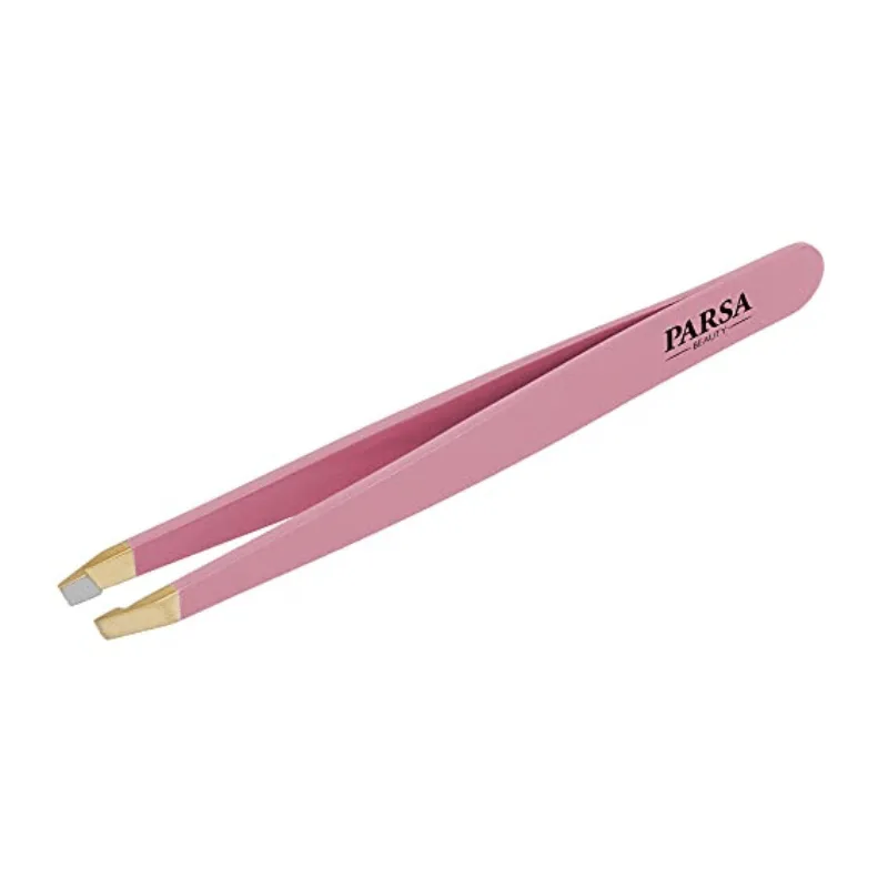 PARSA Beauty Πλάγιο Τσιμπιδάκι Φρυδιών Ροζ PARSA Beauty Πλάγιο Τσιμπιδάκι Φρυδιών Ροζ