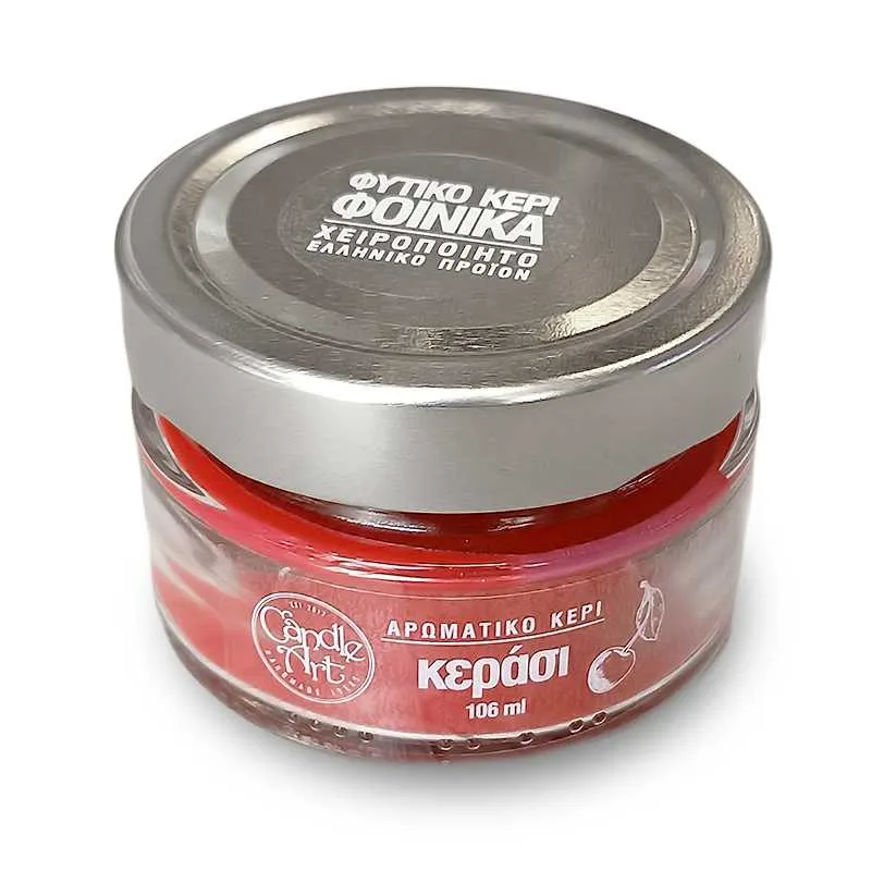 Candle N' Art Φυτικό Αρωματικό Κερί Φοίνικα Cherry Κεράσι 106ml