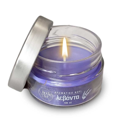 Candle N' Art Φυτικό Αρωματικό Κερί Φοίνικα Lavender Λεβάντα 106ml