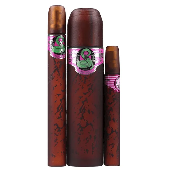 Cuba Jungle Snake Women Basket Gift Set EDT Spray 100ml & EDT Spray 35ml & EDT Spray 15ml Cuba Jungle Snake Women Basket Gift Set EDT Spray 100ml & EDT Spray 35ml & EDT Spray 15ml