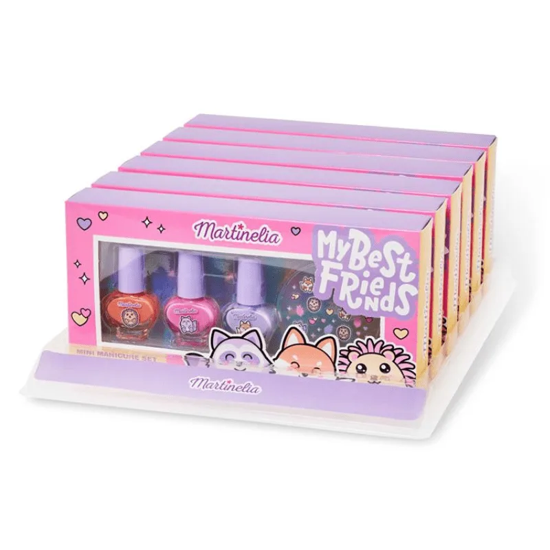 Martinelia My Best Friends Manicure Set 3 x Nail Polish 3ml & Sparkling Nail Stickers (2) Martinelia My Best Friends Manicure Set 3 x Nail Polish 3ml & Sparkling Nail Stickers