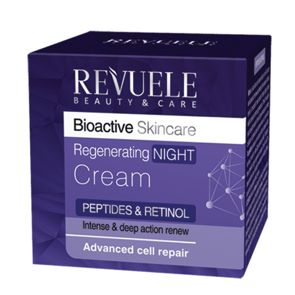 Revuele Bioactive Peptides & Retinol Night Cream Αναγεννητική Κρέμα Νύχτας 50ml