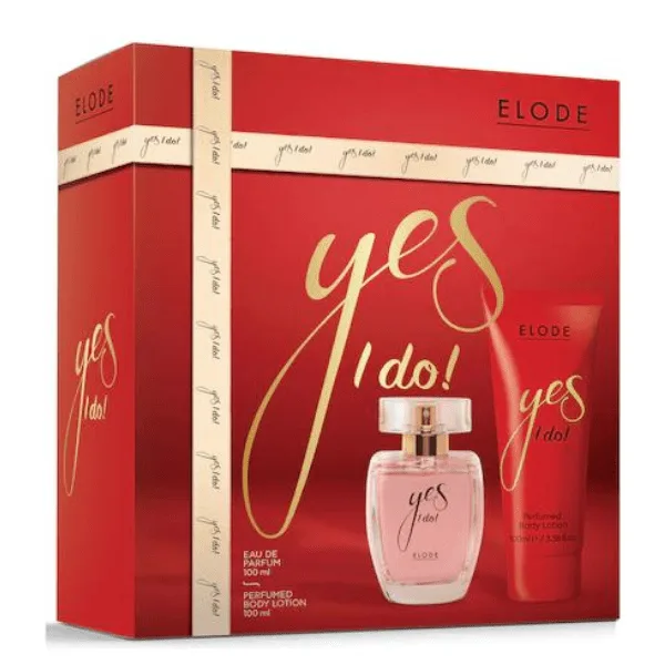 Elode Yes I Do Women's Gift Set EDP 100ml & Body Lotion 100ml
